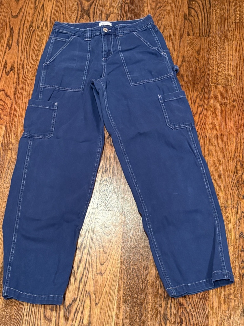 Garage Blue Carpenter Pants